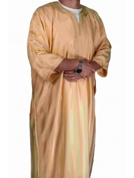 Gandoura marocaine Moutarde...