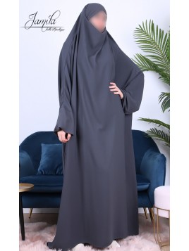 Jilbab 1 Pièce Anthracite...