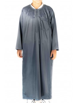 Qamis Enfant / Ado Gris...