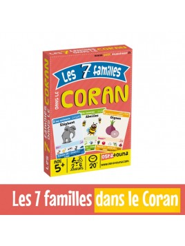 Jeu de sept 7 familles dans...