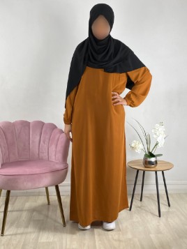 Abaya Manches élastiques -...