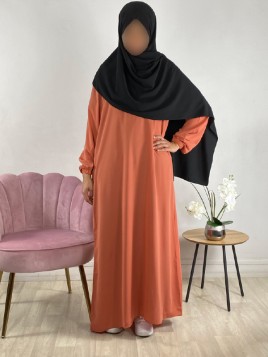Abaya Manches élastiques -...