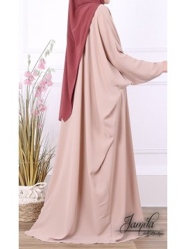 Abaya papillon Beige 18 -...