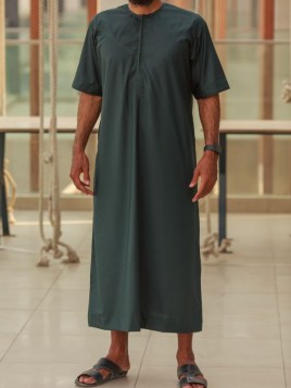 Qamis emirati coton manches...