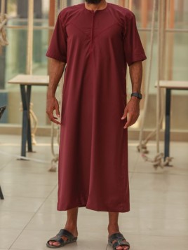 Qamis emirati coton manches...