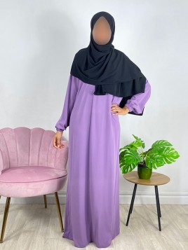 Abaya Manches élastiques -...
