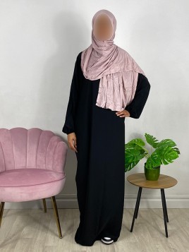 Hijab en jersey - Vieux rose
