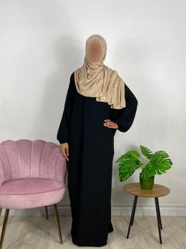Hijab en jersey - Beige