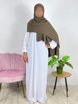 Hijab jazz marron