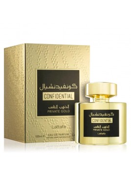 Parfum Confidential Private Gold 100ml - Lattafa