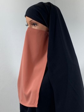 Half niqab nude rosé 2313 -...