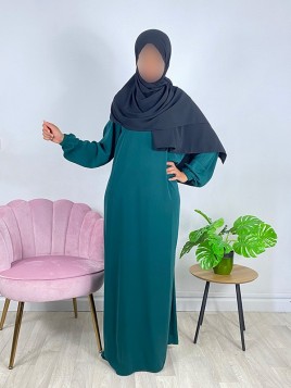 Abaya Manches élastiques -...