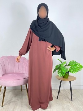 Abaya Manches élastiques -...