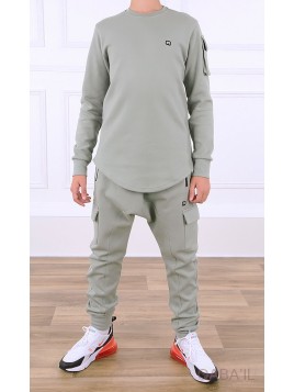 Ensemble sniper enfant kaki...
