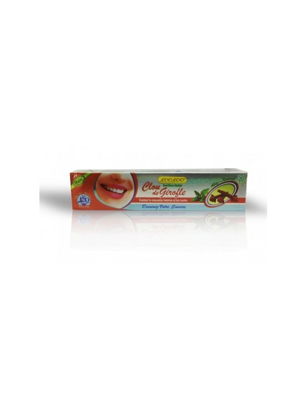 Dentifrice ISME Rasyan Herbal Clou de girofle Dents Blanc Antibactérien Aloe