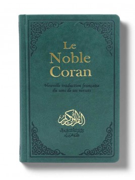 Noble Coran Bilingue - Vert...