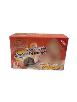Savon à la bave d'escargot...