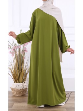 Abaya simple Olive 2311 -...
