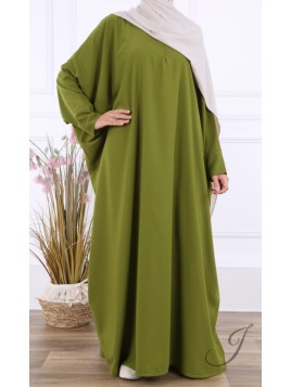 Abaya papillon Olive 2311 -...