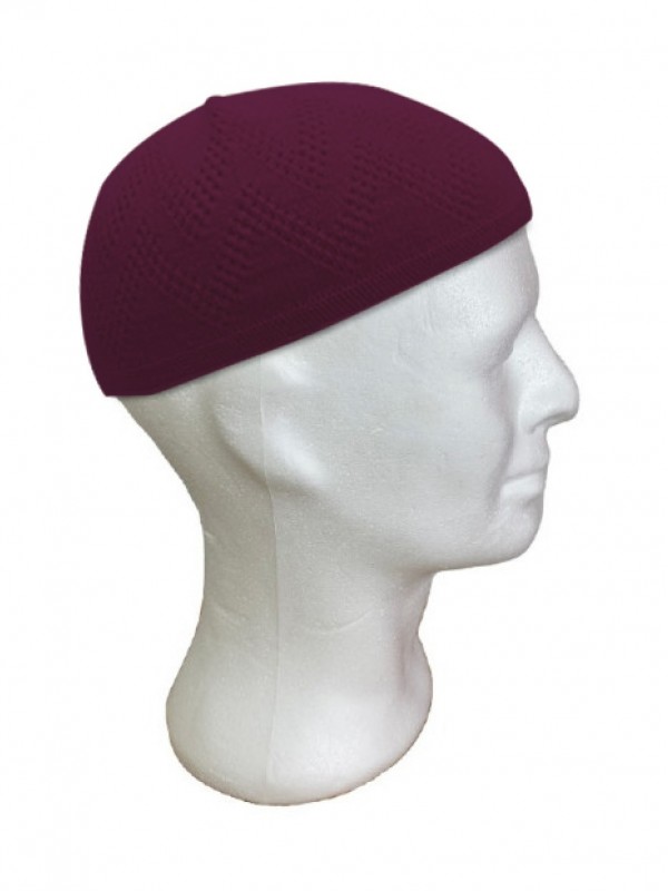 Chéchia simple bordeaux