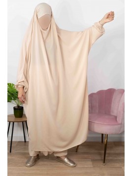 Jilbab 2 pièces sarouel -...