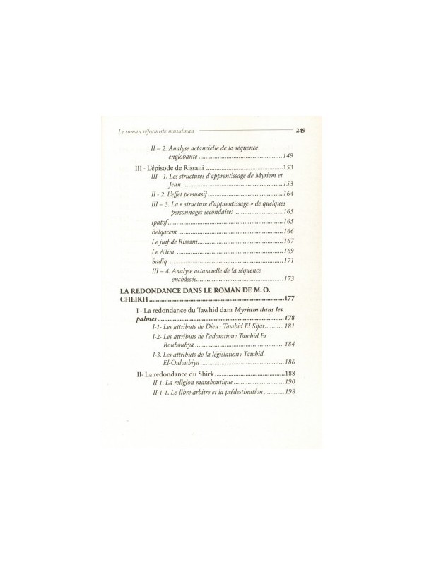 Le roman réformiste musulman d'expression française en Algérie (1919-1939) -Nadhim Chaouche- Héritage éditions