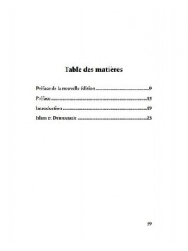 Islam et Démocratie - Malek Bennabi - Héritage Éditions