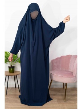 Jilbab 1 Pièce  Bleu Marine...