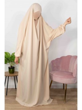 Jilbab 1 Pièce  Beige clair...