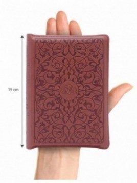 Le Noble Coran Poche avec ZIP - Arabe/Français - Vert