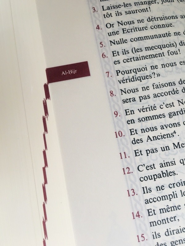 Le Noble Coran et la traduction en langue française de ses sens  - Edition de luxe couverture en daim - Gris dorée
