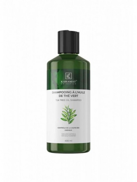 Shampoing à l’huile de thé vert 400ml – Karamat Cosmetics