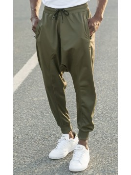 Sarouel Jogging Léger Kaki...