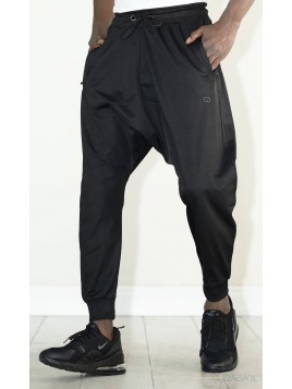 Sarouel Jogging Léger Noir-...