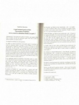 La Prière d'Istikhâra