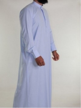 Qamis saoudien en lin -...