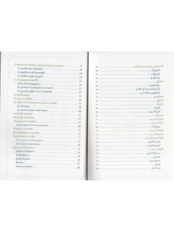 La terminologie du hadith