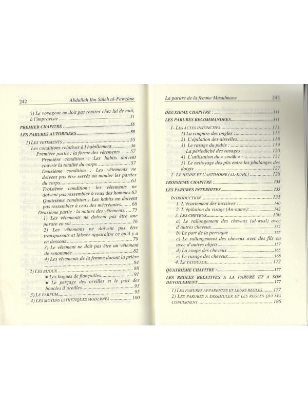 La parure de la Femme Musulmane