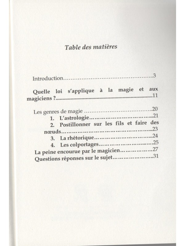 La magie et le charlatanisme