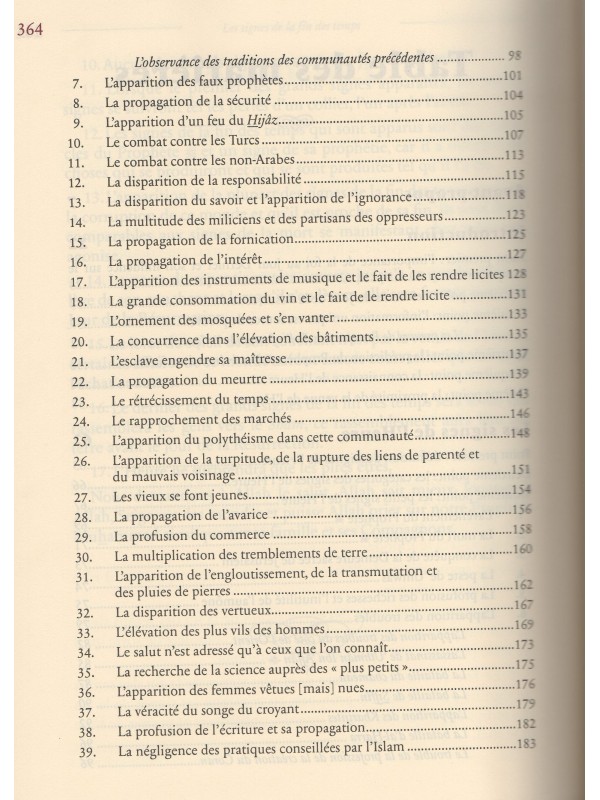 Les signes de la fin des temps