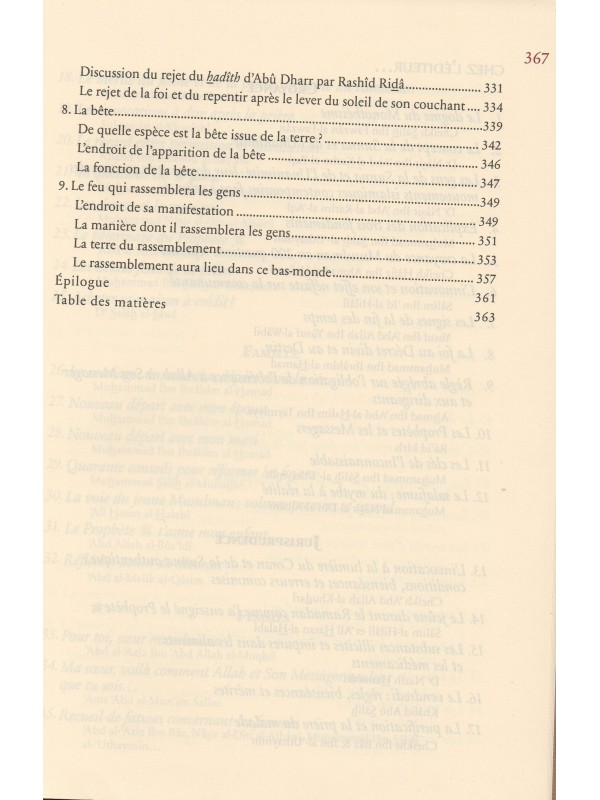 Les signes de la fin des temps