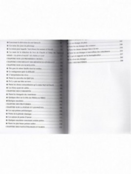 CLASSIFICATION DES POINTS NOTABLES DE AL BIDAYA WA AN NIHAYA