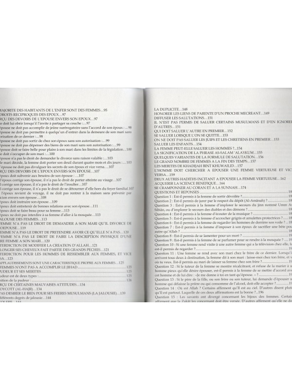 CONSEILS AUX FEMMES MUSULMANES