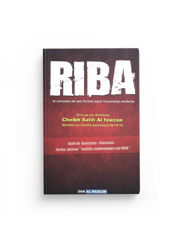 Riba - Sheikh Fawzan - Editions Dar Al Muslim