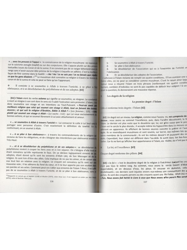 LE COMMENTAIRE DES TROIS PRINCIPES FONDAMENTAUX CHEIKH SALIH EL FAWZAN