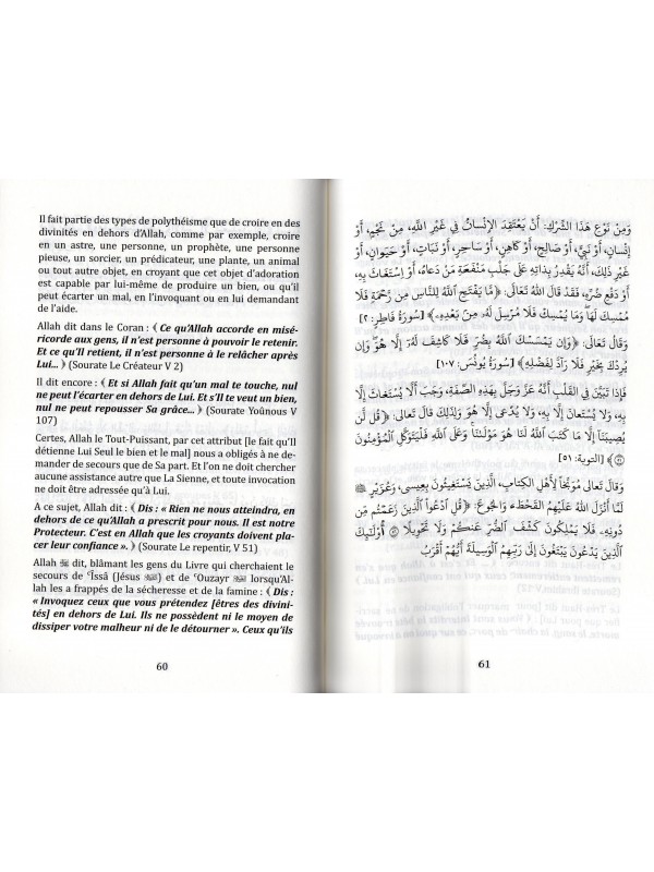 TROIS LIVRES DANS LA CROYANCE