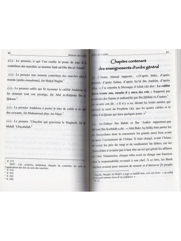 L'HISTOIRE DES CALIFES