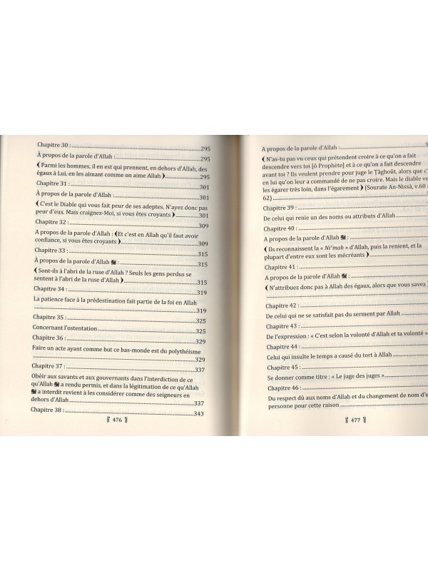 EXPLICATION DE KITAB AT TAWHID 