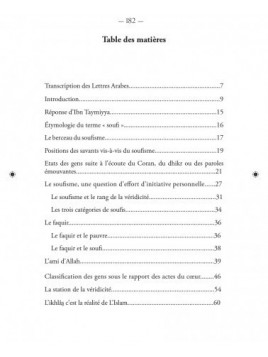 Les Voies du Cheminement Spirituel - Ibn Taymiyyah - Al Bayyinah