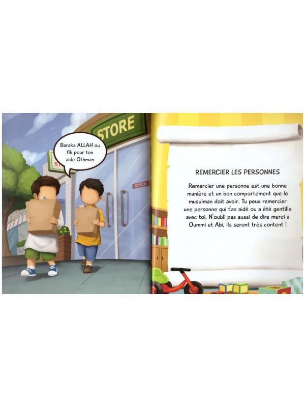Le livre des bonnes manières - 3/6 ans- Edition Muslim Kid